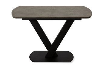 Кухонный стол раскладной AERO 80х120х75см ламинат/сталь Ant