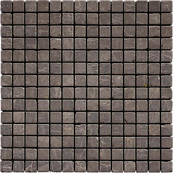 Мозаика Mir Mosaic Adriatica 7M052-20T коричневый мрамор 30,5х30,5см 0,93кв.м.