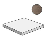 Плитка для ступеней Atlas Concord Италия MEK AMQJ Bronze Scalino Angolare Dx 33х33см 0,109кв.м. матовая