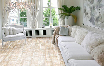 Пробковый пол CORKSTYLE WOOD XL-LOCK 1235х200х10мм Dolomit White Dolomit White 1,729кв.м