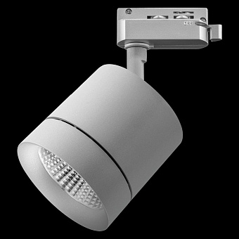 Трековый светильник Lightstar Canno Led 301294 15Вт LED серый для однофазного трека