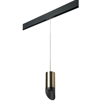 Трековый светильник Lightstar Rullo PRORP43137 50Вт GU10 бронза для однофазного трека