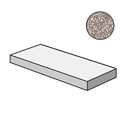 Плитка для ступеней ABK Blend PF60006984 Dots Angolare Top Dx Taupe Ret 120х32см 0,384кв.м. матовая