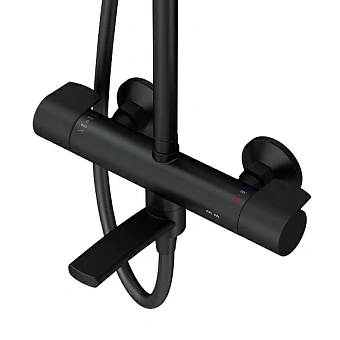 Душевая система AM-PM X-Joy F0785A522 чёрный