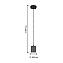 Светильник подвесной Favourite Actuel 1441-1P 5Вт GU10 LED
