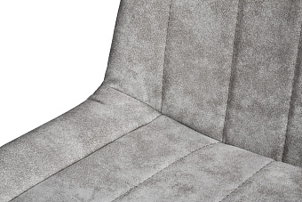 Кухонный стул AERO 46х60х87см сталь/экозамша Snow