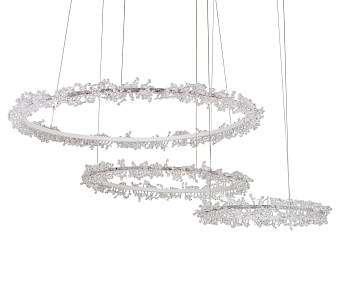 Люстра подвесная KINK Light Лаура 08246,01PA 110Вт 3 лампочек LED