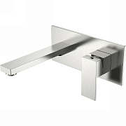 Смеситель для раковины Boheme Qubic 475-NB никель матовый