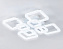Люстра потолочная Ambrella ACRYLICA Original FA3921 208Вт 8 лампочек LED