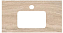 Столешница KERAMA MARAZZI Plaza Modern PL2.SG560400R\80 Керамогранит 48х80см песочный