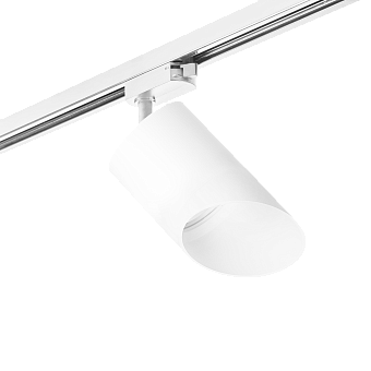 Трековый светильник Lightstar Rullo R1T348686 15Вт GX 5.3 белый для однофазного трека