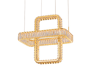 Светильник подвесной Newport 8230 8231+1/S gold 34Вт LED