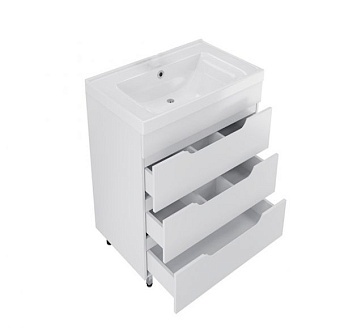 Тумба с раковиной MIRSANT Soho УТ000072521 38х56,5х70см