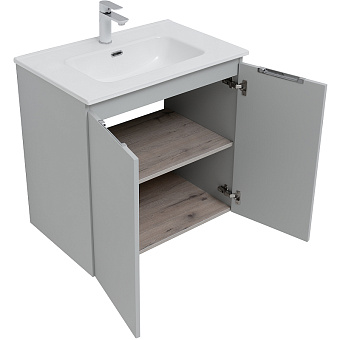 Тумба под раковину подвесная AQUANET Алвита New 303903 46х70х68,4см