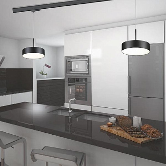 Трековый светильник Novotech PORT 358771 30Вт LED чёрный для трёхфазного трека