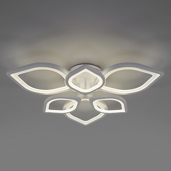 Светильник потолочный Eurosvet GARDEN 90228/6 белый 156Вт LED
