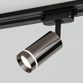 Трековый светильник Elektrostandard Glory a053068 LTB39 7Вт LED чёрный жемчуг для однофазного трека