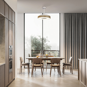 Люстра-вентилятор Mantra COIN 8217 60Вт LED