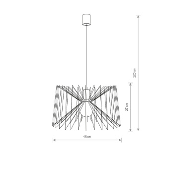 Светильник подвесной Nowodvorski Ness 6767 60Вт E27
