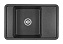 Мойка кухонная Акватон Беллис 1A725032BS210 78х51см чёрный