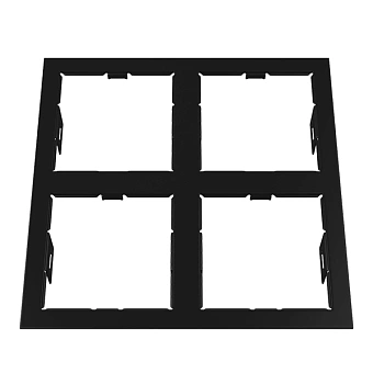 Рамка Lightstar 214547 215х215мм чёрный