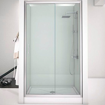 Душевая дверь AQUANET Alfa 273610 200х131,5см стекло прозрачное