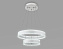 Люстра подвесная Ambrella ACRYLICA Original FA6175 108Вт 2 лампочек LED