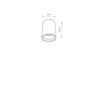 Светильник потолочный Nowodvorski Shy S 9390 35Вт GU10
