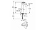 Смеситель для раковины GROHE BauEdge 23761001 хром