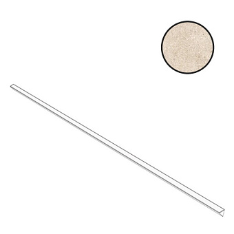 Бордюр Atlas Concord Италия Boost Stone A7PB Ivory Corner 1х120см 0,048кв.м.