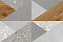 Декор Global Tile Vision 9VI0164M светло-серый 27х40см 1,08кв.м.