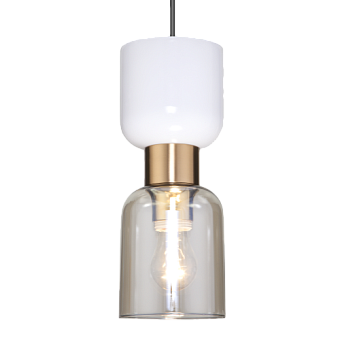 Светильник подвесной Eurosvet Tandem 50118/1 латунь 60Вт E27