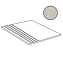 Плитка для ступеней Atlas Concord Италия Raw A2AQ Pearl Gradino 30х60см 1,08кв.м. неполированная