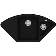 Мойка кухонная LEMARK IRKANA 980 9910043 50х98см антрацит