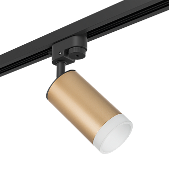 Трековый светильник Lightstar Rullo R1T44030 50Вт GU10 золото для однофазного трека
