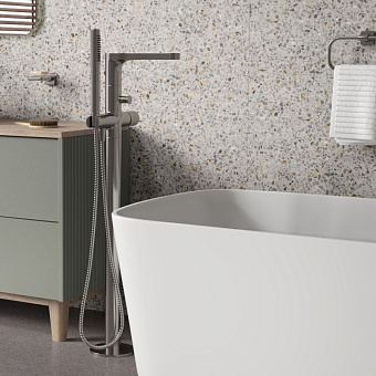 Смеситель для ванны WASSERKRAFT Tauber 6400 6421 никель