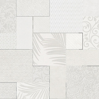 Декор KERAMA MARAZZI Тассо HGD\A572\17X\11037R белый матовый 60х60см 0,36кв.м.