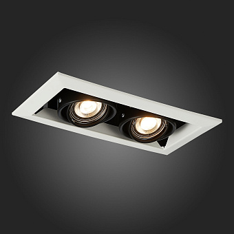 Светильник точечный встраиваемый ST Luce HEMI ST250.548.02 100Вт GU10