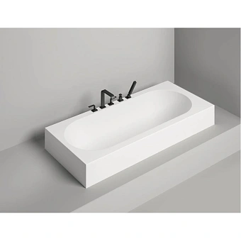 Ванна каменная SALINI ORNELLA 102414G 170х80см встраиваемая