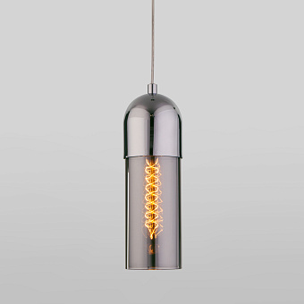 Светильник подвесной Eurosvet Airon 50180/1 дымчатый 40Вт E27