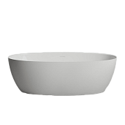Ванна каменная SALINI ALDA 101911G S-Sense глянцевая 178х92см отдельностоящая