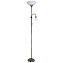 Торшер Arte Lamp DUETTO A9569PN-2AB 85Вт E27 2 плафонов