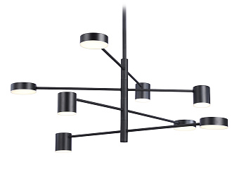 Люстра подвесная Ambrella COMFORT LineTech FL51689 48Вт 8 лампочек LED