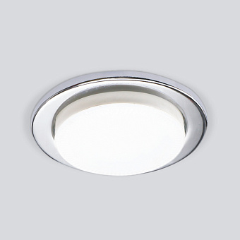 Светильник точечный встраиваемый Elektrostandard a031988 1035 CH 13Вт GX53