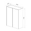 Шкаф подвесной LEMARK Combi LM03C60SH 25х60х75см белый
