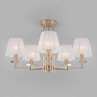 Люстра подвесная Eurosvet Alegria 60114/5 золото 40Вт 5 лампочек E14