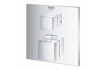 Смеситель для душа GROHE Grohtherm Cube 24154000 хром