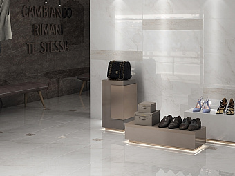 Лаппатированный керамогранит KERAMA MARAZZI Парнас SG842392R белый 80х80см 1,92кв.м.