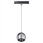 Трековый светильник Novotech SHINO 358403 10Вт LED хром для однофазного трека