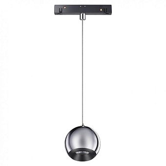 Трековый светильник Novotech SHINO 358403 10Вт LED хром для однофазного трека